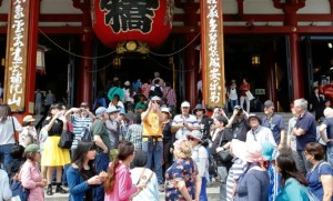 Jap&oacute;n recibi&oacute; 1.898.900 turistas extranjeros en 31 d&iacute;as