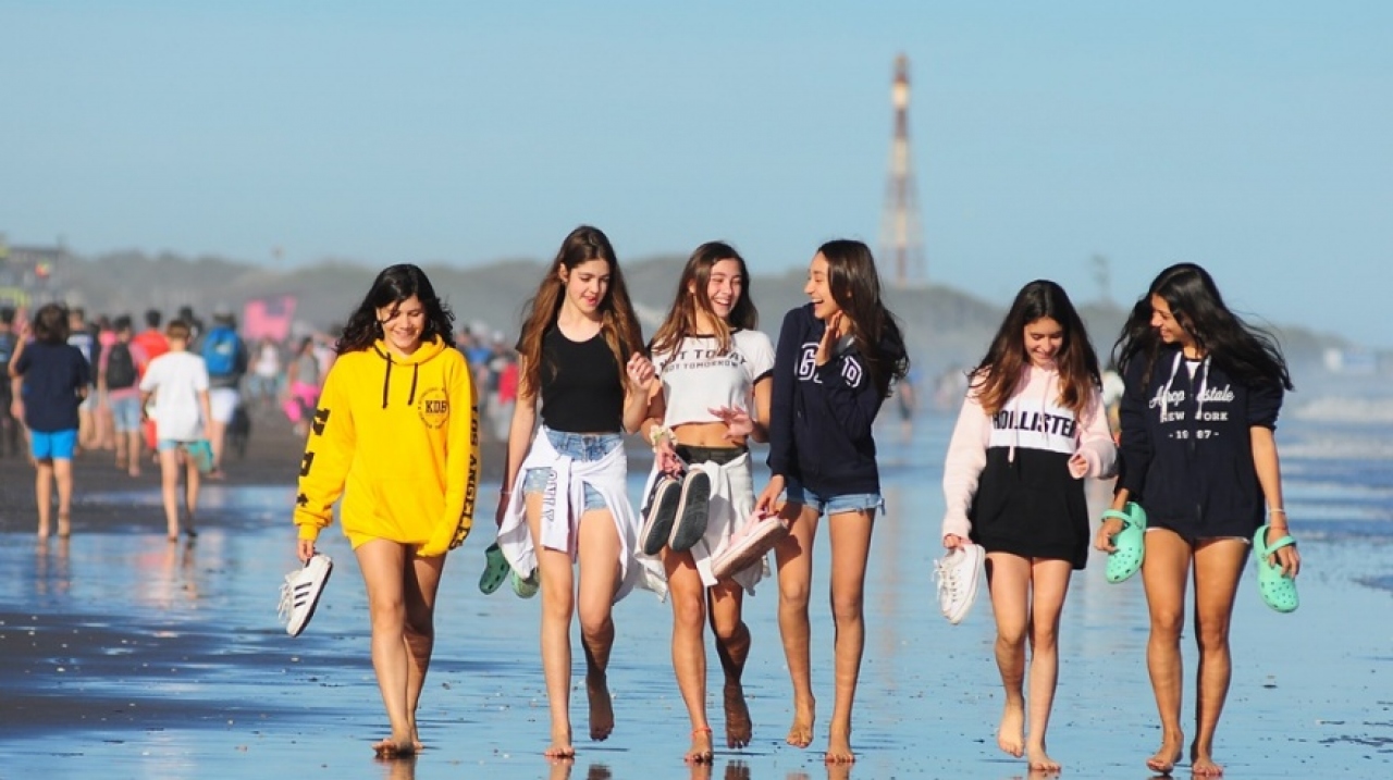 Mar del Plata es la meca del verano juvenil argentino