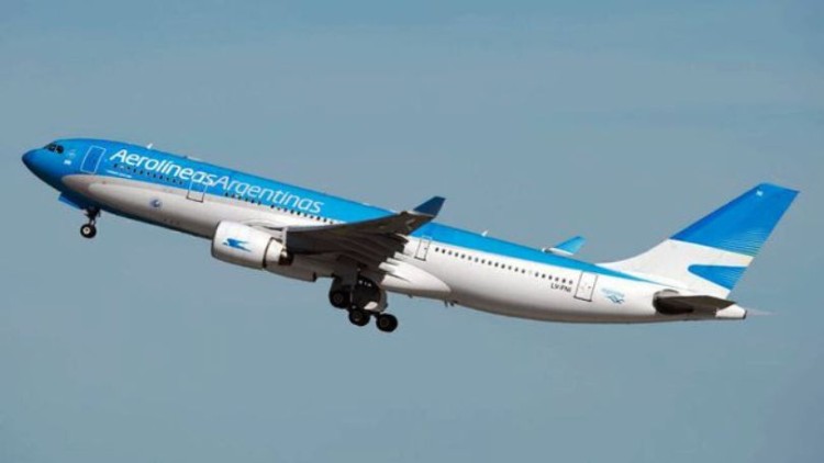 Bariloche lideró el ranking invernal de pasajeros de Aerolíneas Argentinas