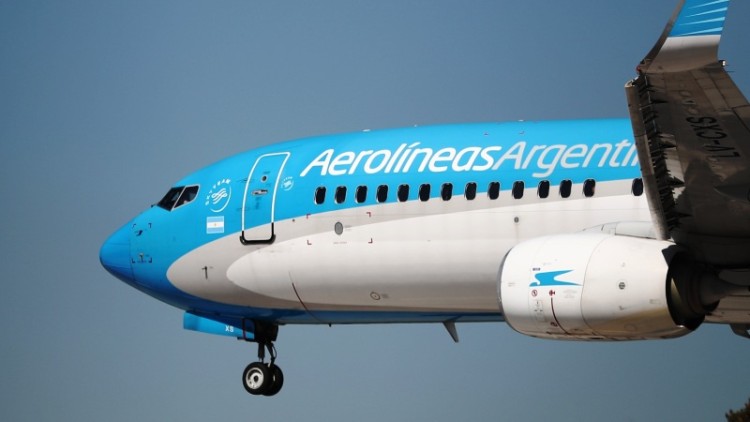 Aerolíneas Argentinas transportó 190.000 pasajeros en cuatro días