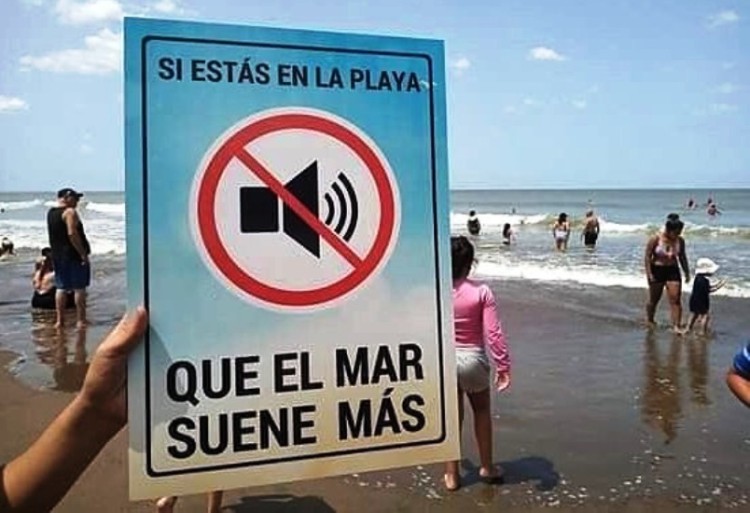 Prohibieron el uso de parlantes en las playas del Partido de la Costa