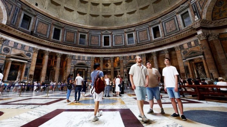 Los turistas ahora deben pagar entrada para visitar el Panteón de Roma