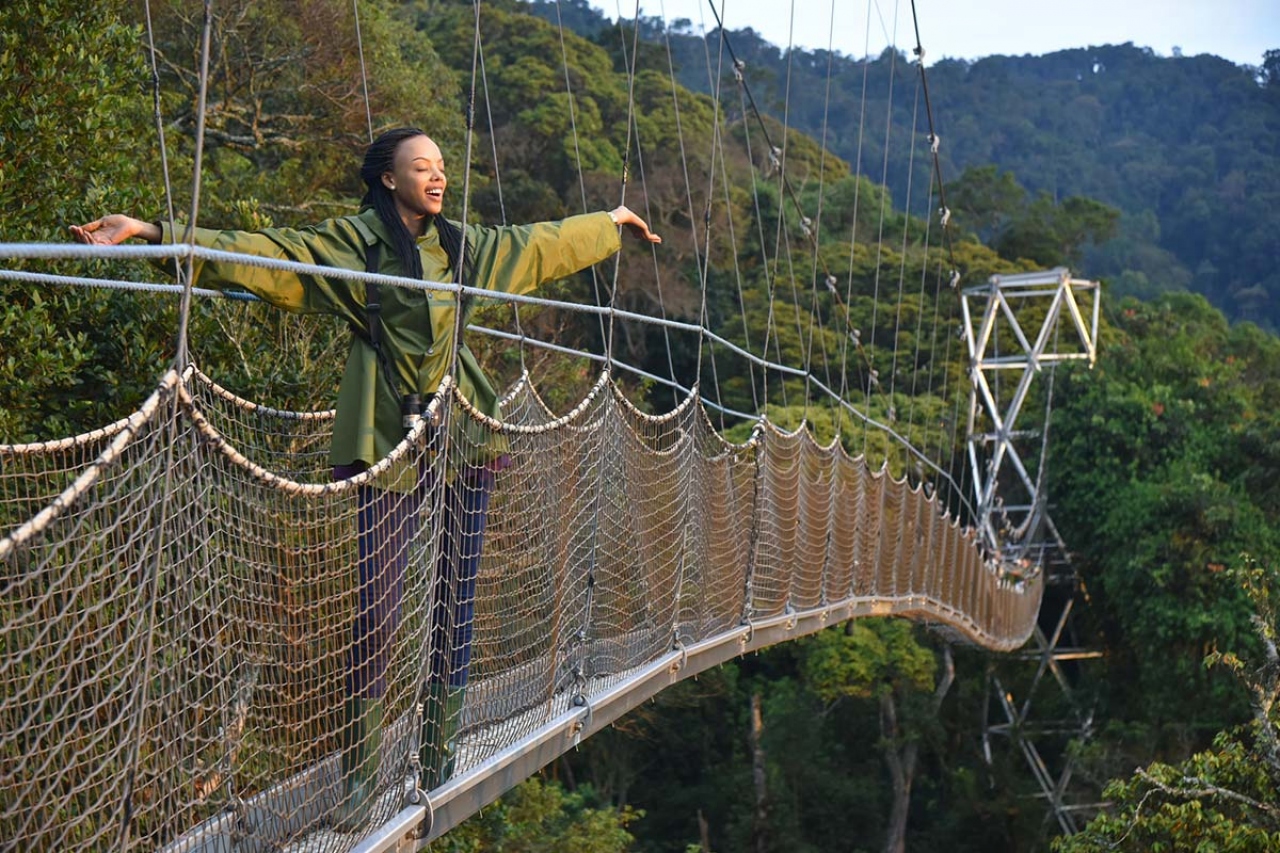 Nyungwe es un ejemplo de turismo sostenible y cuidado del medioambiente