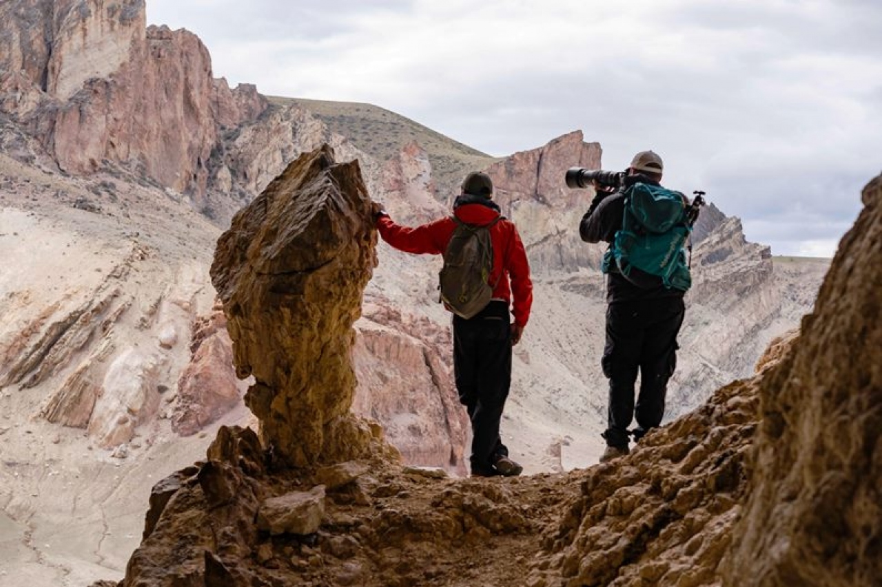 Cañadón Caracoles es un destino recomendado para trekking, escalada y avistamiento de fauna patagónica