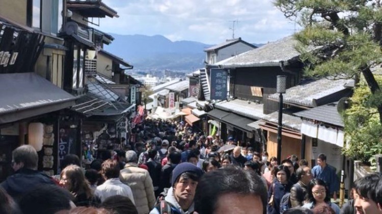 Japón recibió 3,08 millones de turistas extranjeros en 31 días