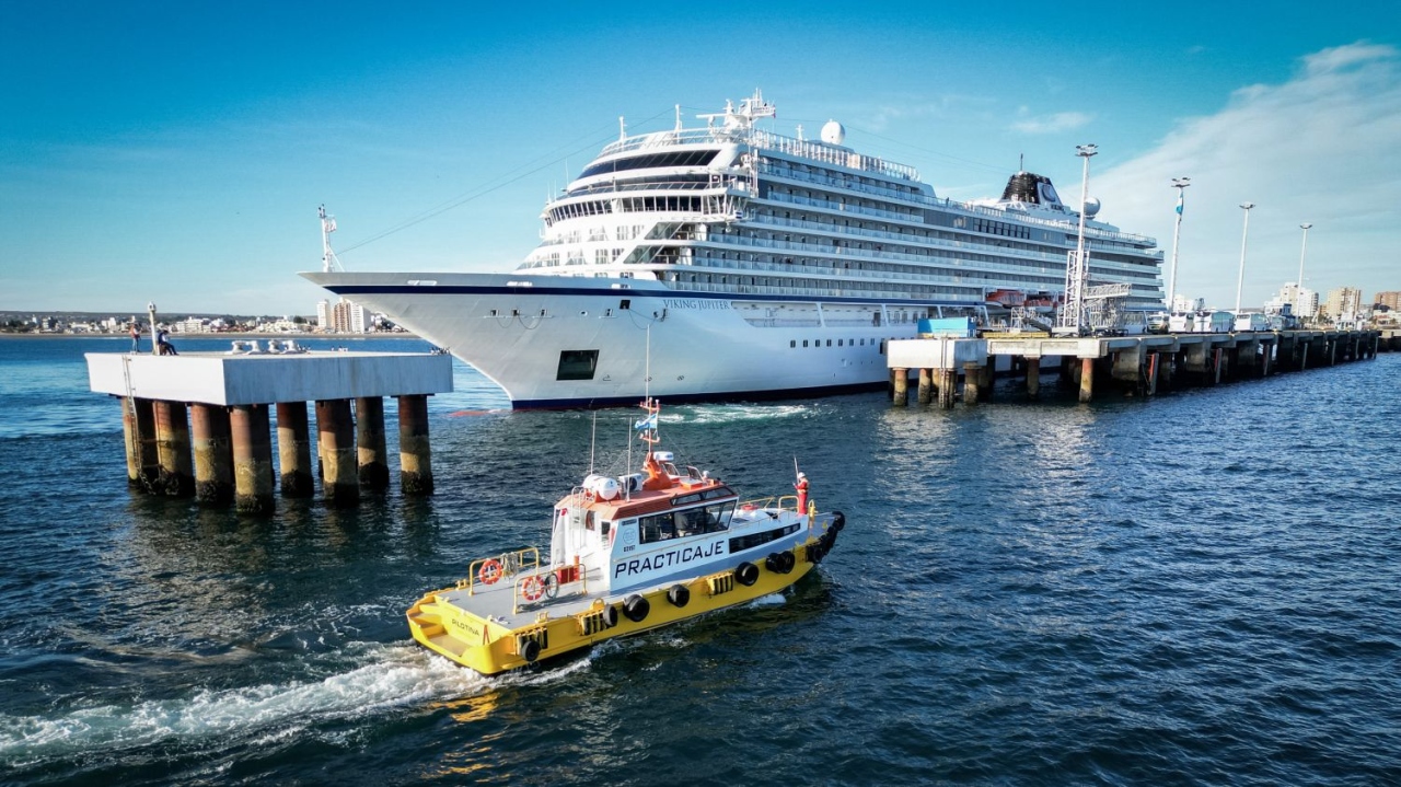 Puerto Madryn renov&oacute; incentivos fiscales para atraer cruceros